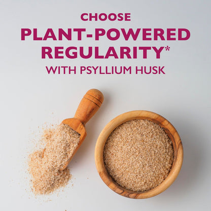 Metamucil 4-in-1 Psyllium Husk Faserpulver, Zuckerfrei, Orangen-Geschmack, 72 Portionen, tägliches Ballaststoffpräparat für die Verdauungsgesundheit