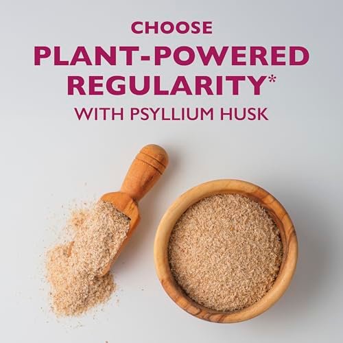 Metamucil 4-in-1 Psyllium Husk Faserpulver, Zuckerfrei, Orangen-Geschmack, 72 Portionen, tägliches Ballaststoffpräparat für die Verdauungsgesundheit