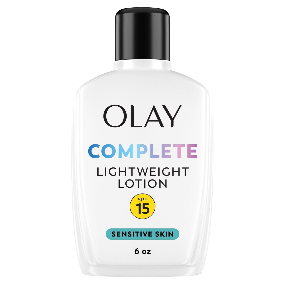 Olay Complete Lotion Feuchtigkeitscreme mit LSF 15 für empfindliche Haut, 177 ml