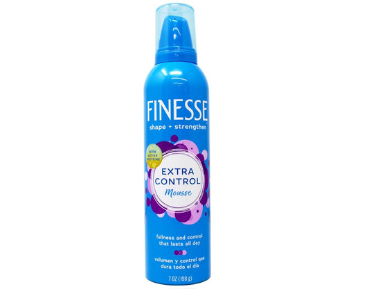 Finesse Mousse Extra Control 7 oz – Starker Halt für langanhaltende Frisuren