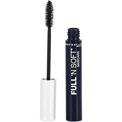 Maybelline New York Full 'N Soft Washable Mascara, Very Black, 0,28 Fl Oz