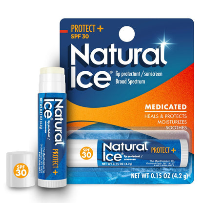 Natural Ice Sport Lippenbalsam SPF 30 – Medizinischer Schutz für aktive Lippen – 12er-Pack mit 4,2 g Tuben