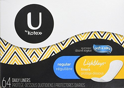 Kotex Natural Balance Lightdays Slipeinlagen, Regular - 64 Stück