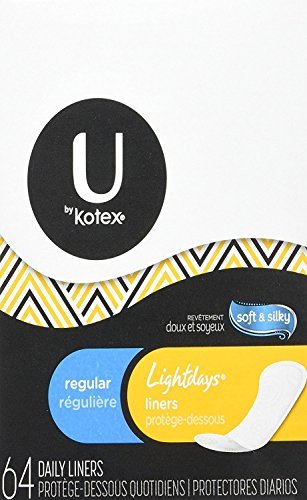 Kotex Natural Balance Lightdays Slipeinlagen, Regular - 64 Stück