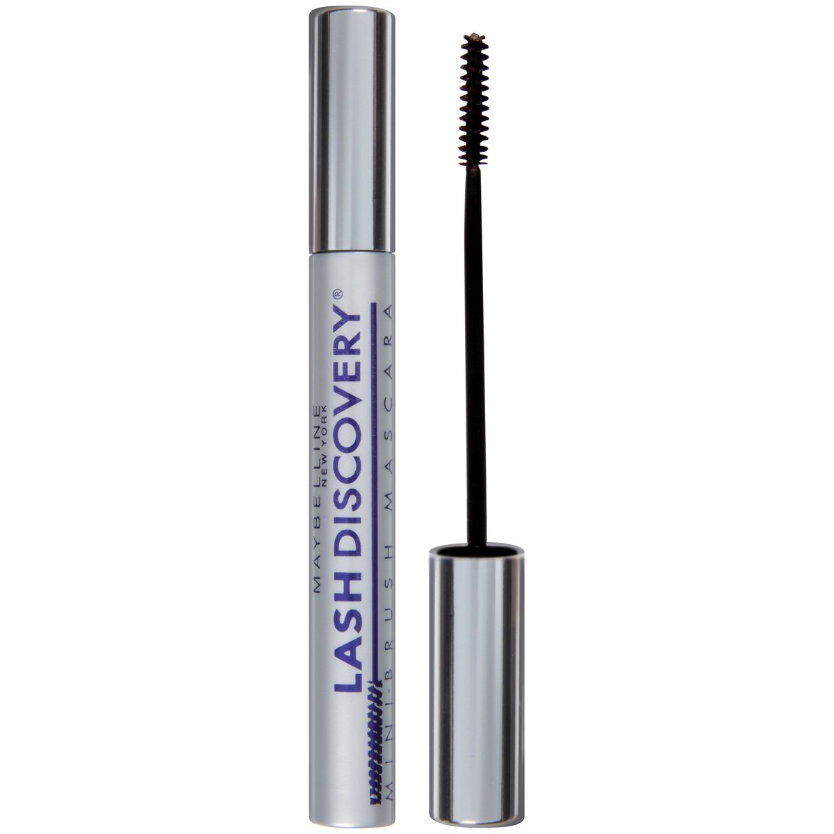 Maybelline New York Lash Discovery Wimperntusche, wasserlöslich, sehr schwarz, 0,16 Flüssigunzen