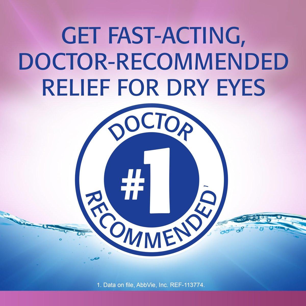 Refresh Liquigel Lubricant Eye Gel – Feuchtigkeitsspendende Augentropfen für trockene Augen, 0,5 Fl Oz Steril