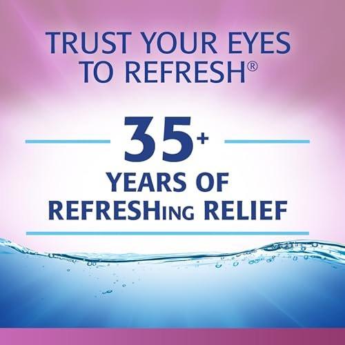 Refresh Liquigel Lubricant Eye Gel – Feuchtigkeitsspendende Augentropfen für trockene Augen, 0,5 Fl Oz Steril