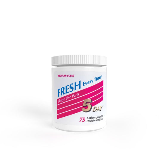 5-day Deodorant Pads, Reduziert Achselschweiß, 75 Stück