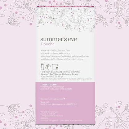 Summer's Eve Douche Island Splash – pH-ausgeglichene Intimhygiene für Frauen, 2 Flaschen à 4,5 Unzen, 6er-Pack