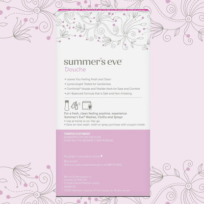 Summer's Eve Douche Island Splash – Vaginales Reinigungsprodukt zur Reduzierung von Gerüchen, 4er-Pack, 127 g pro Flasche