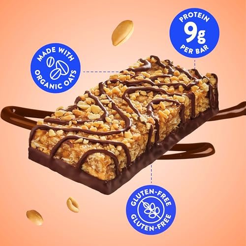 LUNA Bar Nutz Over Chocolate – 15er-Pack, glutenfrei, nicht-GVO, 7-9 g Protein