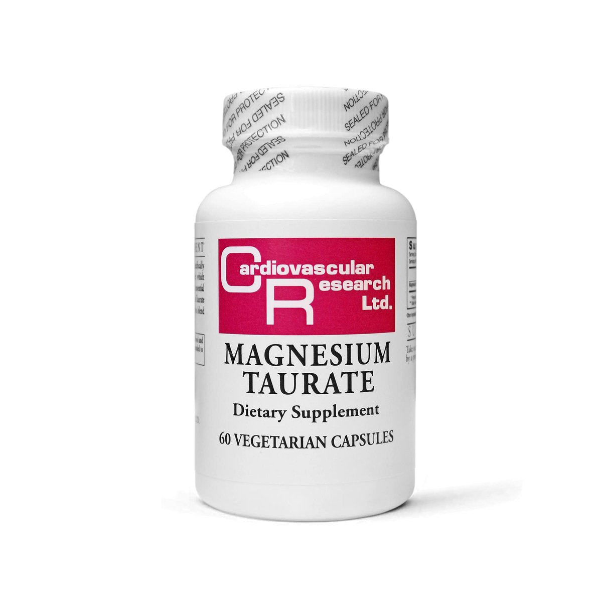 Cardiovascular Research Magnesium Taurat 125 mg, 60 Kapseln, Cremeweiß