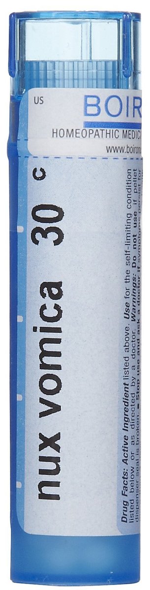 Boiron Nux vomica 30C – 80 Globuli | Homöopathisches Einzelmittel