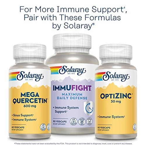 SOLARAY Vitamin C 500 mg Lutschtabletten mit natürlichem Kirschgeschmack – Immununterstützung & Antioxidans, 100 Lutschtabletten