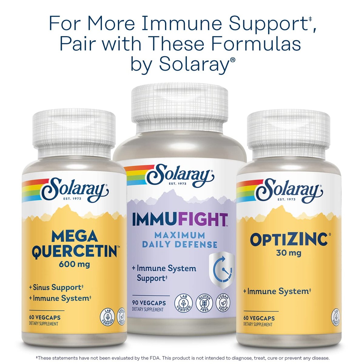 SOLARAY Vitamin C 500 mg Lutschtabletten mit natürlichem Kirschgeschmack – Immununterstützung & Antioxidans, 100 Lutschtabletten