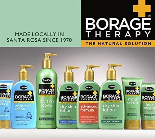 ShiKai Borage Therapy Handcreme (2,5 oz) – Parfümfreie Feuchtigkeitscreme für Hände & Körper – Schnelle Linderung bei trockener Haut mit Hafer & Shea