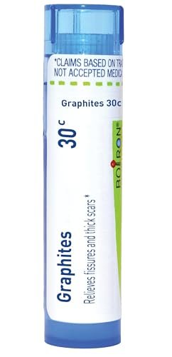 Boiron Graphites 30C Homöopathisches Mittel bei Fissuren und dicken Narben - 80 Kügelchen
