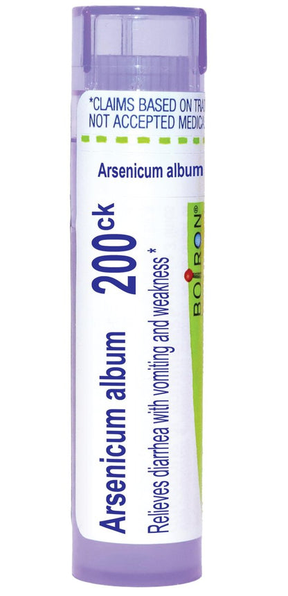 Boiron Arsenicum Album 200CK Homöopathisches Mittel gegen Lebensmittelvergiftung – 80 Kügelchen