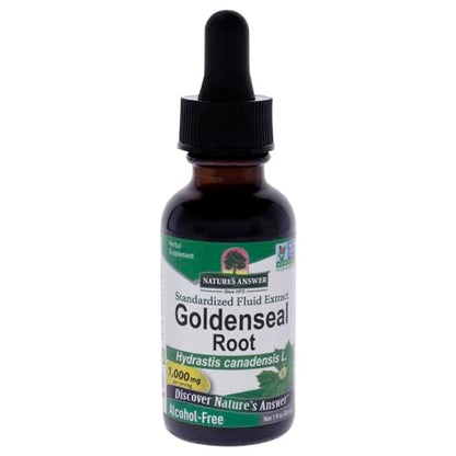 Nature's Answer Goldenseal Wurzel | Nahrungsergänzungsmittel | Unterstützt ein gesundes Immunsystem | Glutenfrei & Alkoholfrei 30 ml