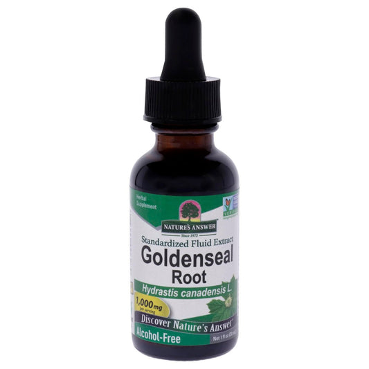 Nature's Answer Goldenseal Wurzel | Nahrungsergänzungsmittel | Unterstützt ein gesundes Immunsystem | Glutenfrei & Alkoholfrei 30 ml
