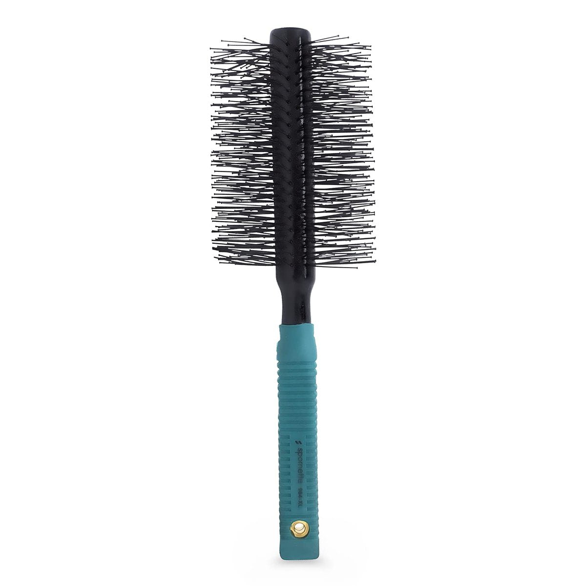 Spornette Doppelstrang XL Rundbürste, Nylonborsten - Rundbürste zum Glätten, Anti-Frizz, Entwirren, Volumen - Styling für welliges & lockiges, mittleres & langes Haar (2,75 Zoll)