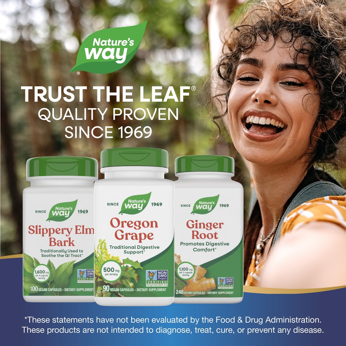 Nature's Way Oregon Grape – Traditionelle Verdauungsunterstützung*, Non-GMO Project verifiziert, 500 mg pro Portion, 90 Kapseln (Verpackung kann variieren)