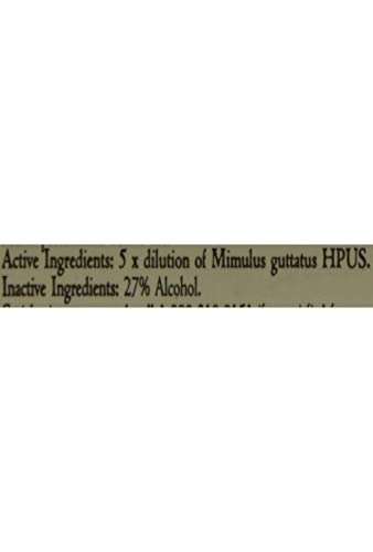 Bach Original Blütenessenzen, Mimulus – Deine Ängste überwinden – Natürliche homöopathische Blütenessenzen für emotionales Gleichgewicht – Vegan, Glutenfrei, Zuckerfrei – 20 ml Tropfer