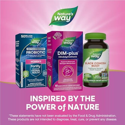 Nature's Way DIM-Plus – 60 vegane Kapseln für ausgewogenen Östrogenstoffwechsel