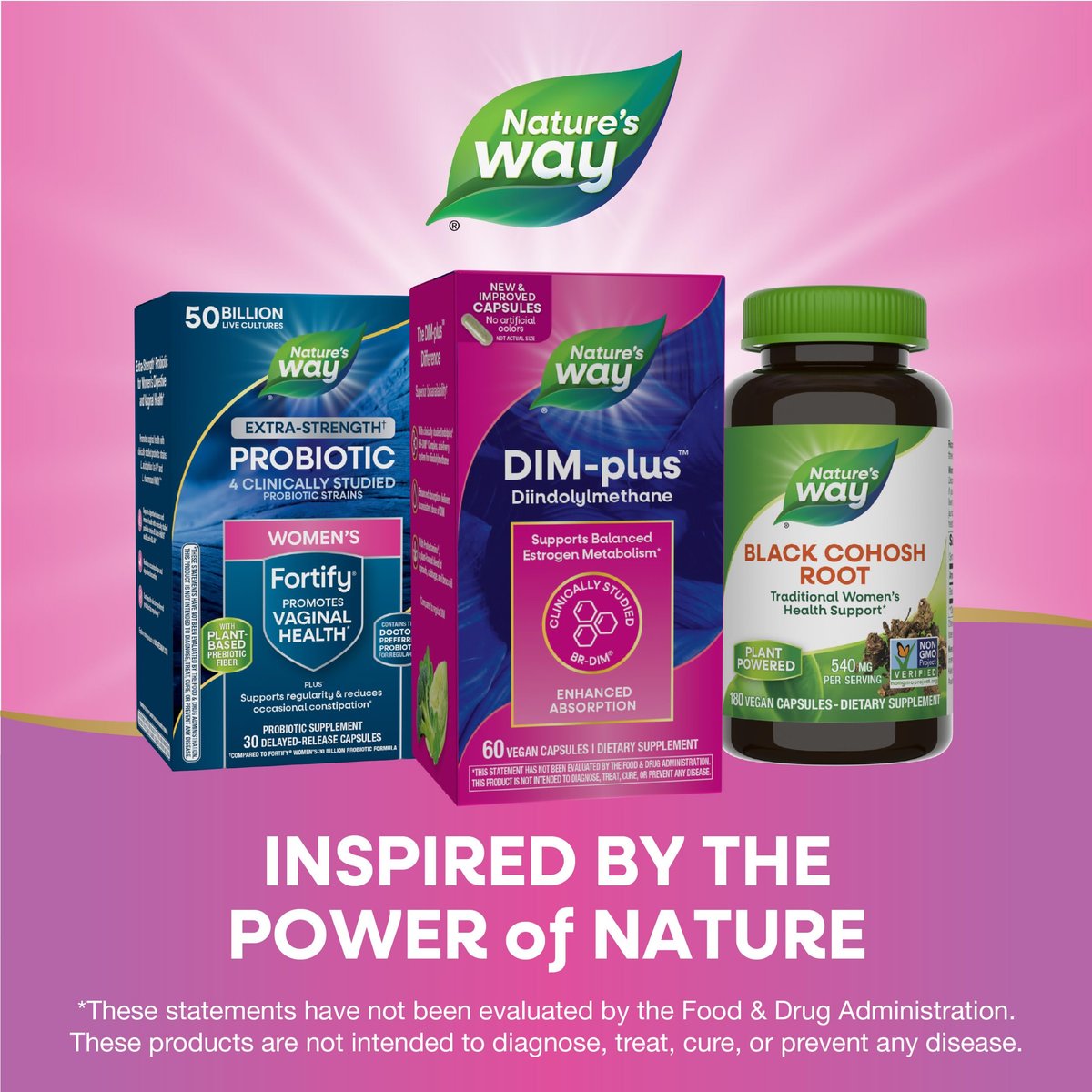 Nature's Way DIM-Plus – 60 vegane Kapseln für ausgewogenen Östrogenstoffwechsel