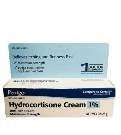 Cramer Hydrocortison Creme 1% – 28 g (1 Unze) – Linderung von Juckreiz & Hautreizungen