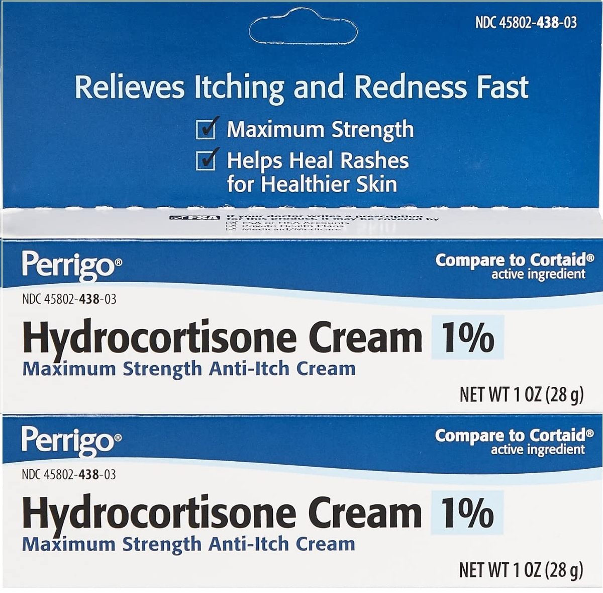 Cramer Hydrocortison Creme 1% – 28 g (1 Unze) – Linderung von Juckreiz & Hautreizungen