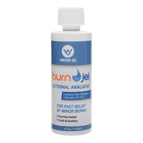 Water Jel Brandverband Gel – Leichte Verbrennungen Linderung 118 ml Quetschflasche