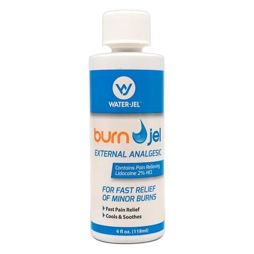 Water Jel Brandverband Gel – Leichte Verbrennungen Linderung 118 ml Quetschflasche