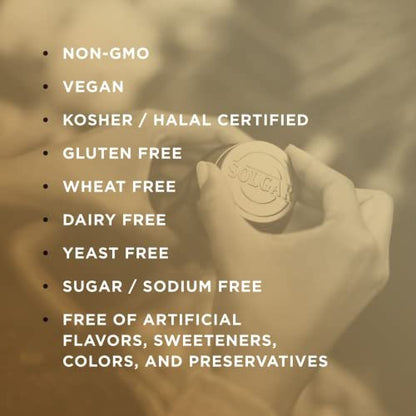 Solgar Sanftes Eisen, 180 vegane Kapseln – Ideal für empfindliche Mägen, nicht verstopfend, rotes Blutkörperchen-Supplement, Non-GMO, glutenfrei, laktosefrei, koscher – 180 Portionen