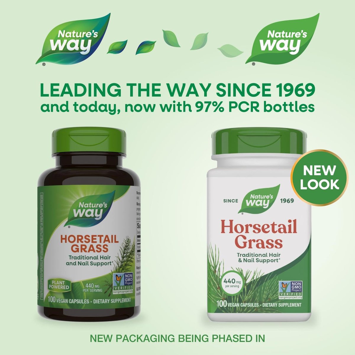 Nature's Way Premium Kräuter-Schachtelhalm 440 mg, 100 Kapseln