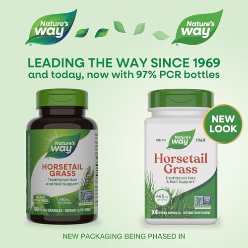 Nature's Way Premium Kräuter-Schachtelhalm 440 mg, 100 Kapseln