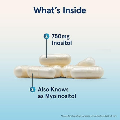Jarrow Formulas Inositol 750 mg – Nahrungsergänzungsmittel für Leberunterstützung und Zellgesundheit, 100 vegane Kapseln