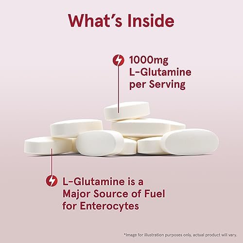 Jarrow Formulas L-Glutamin 1000 mg – Nahrungsergänzungsmittel für Muskelgewebe, multifunktionale Aminosäure, Immununterstützung, 100 Easy-Solv Tabletten, 50-100 Tage Versorgung