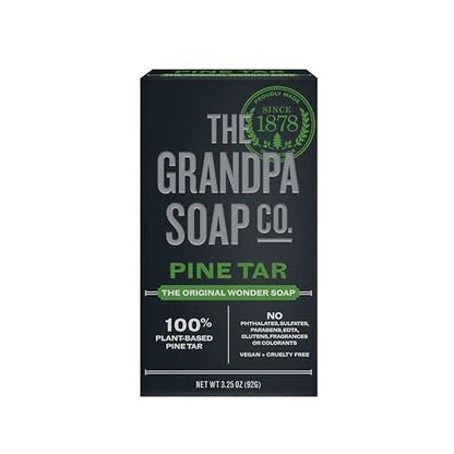 Grandpa's Pine Tar Seife mittlere Größe - 92 g
