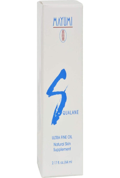 Mayumi Squalan Hautöl – 2,17 fl oz (64 ml) – Feuchtigkeitsspendendes Gesichtsöl für strahlende Haut