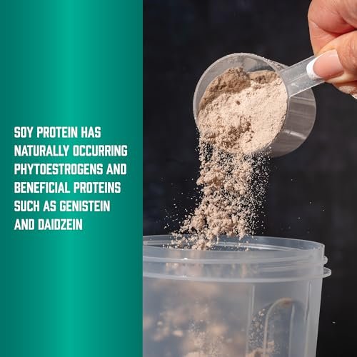 NOW Foods Soy Protein Isolat 20 g, 0 Kohlenhydrate, ungewürztes Pulver, 1,2 Pfund