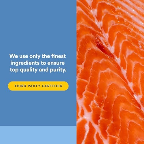 Omega Factors von Natural Factors – Wilder Alaskan Lachsöl für Herz- und Gehirngesundheit mit Omega-3 DHA und EPA, 90 Weichkapseln