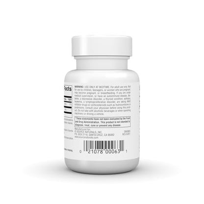 Source Naturals Melatonin 2 mg – 120 Zeitfreisetzungstabletten zur Förderung des Schlafs*