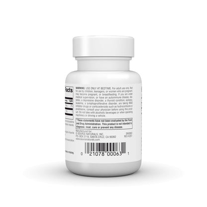 Source Naturals Melatonin 2 mg – 120 Zeitfreisetzungstabletten zur Förderung des Schlafs*