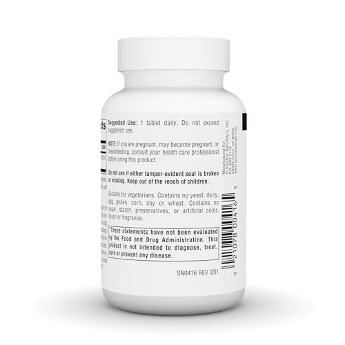 Source Naturals Vitamin B-6 500 mg - 100 Tabletten | Hochdosiertes Pyridoxalphosphat