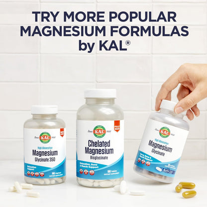 KAL Magnesium Orotat Tabletten, 60 Stück – Hochbioverfügbares Magnesiumpräparat