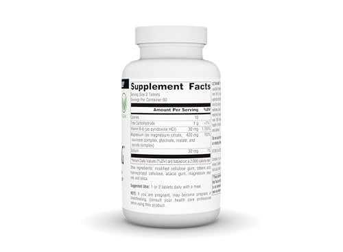 Source Naturals Ultra-Mag, 5-in-1 – Bioverfügbares Magnesium für Muskeln & Nerven* – 120 vegane Tabletten