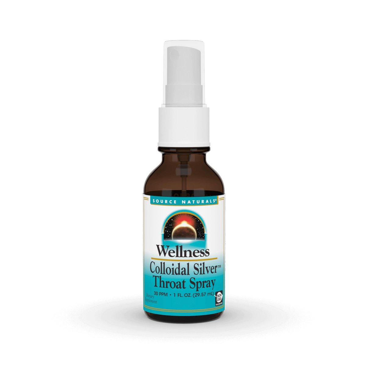 Source Naturals Wellness Kolloidales Silber 30 PPM – 1 Fl. oz. Sprühflasche