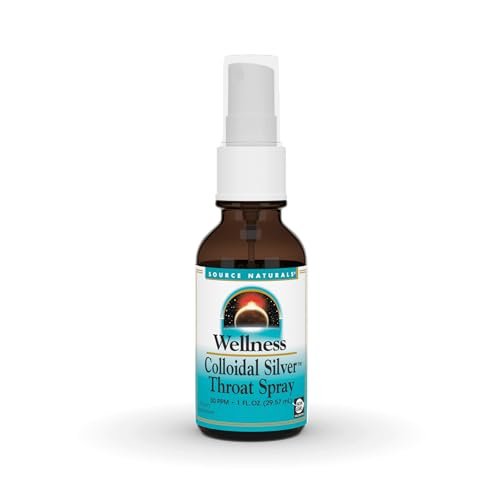 Source Naturals Wellness Kolloidales Silber 30 PPM – 1 Fl. oz. Sprühflasche
