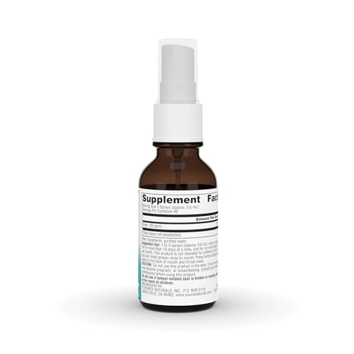 Source Naturals Wellness Kolloidales Silber 30 PPM – 1 Fl. oz. Sprühflasche
